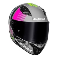 Capacete Feminino LS2 FF810 Vigo Shift Cinza Rosa: Estilo, Segurança e Conforto para Sua Moto - imagem 5