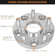 Espaçadores de Roda 2,5cm 5x127 para Dodge Durango & Jeep Grand Cherokee - Mais Estabilidade e Estilo! - imagem 4