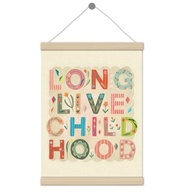 Quadro Infantil Decorativo Boho 30,5x40,6cm - Estilo Bohemian para Quarto de Meninos e Meninas - imagem 2