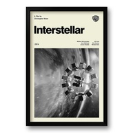 Quadro Interstellar 40x60cm com Moldura Premium - Decore com Estilo Científico - imagem 1