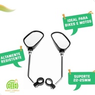 Espelho Retrovisor Universal Moto e Bike Motorizada Elétrica - Segurança e Estilo Mundo Compras - imagem 3