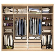 Guarda Roupa Casal Valencia: 6 Portas e Muito Estilo - imagem 2