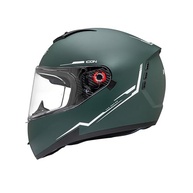 Capacete Peels Icon 23 Naked Verde Militar Fosco/Prata - Segurança e Estilo para Sua Moto - imagem 4