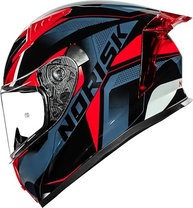 Capacete Norisk Flow Pulse Azul Masculino: Estilo, Segurança e Conforto com Viseira Extra - imagem 5