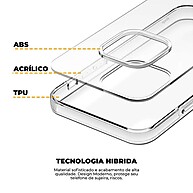 Capa Clear iPhone 14 Pro – Proteção Real sem Perder o Estilo - imagem 2