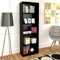 estilo-organize-multy-funcionalidade-estante-e-5-a-livreiro-preto-nichos-com-com-a