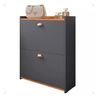Sapateira 2 Gavetas Basculantes Cinza - Organize seu Espaço com Estilo e Praticidade - imagem 5