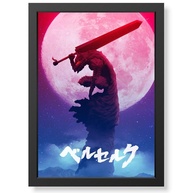 Quadro Decorativo Berserk Moon - Estilo Geek Premium em Vidro | Decore Sua Parede com Estilo Otaku - imagem 1