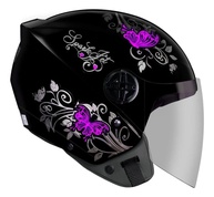 Capacete EBF Spark Jet Borboleta - Proteção e Estilo para Você! - imagem 1