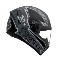 Capacete Peels Spike 2 STK: Segurança e Estilo para Sua Moto - Cinza Dark Fosco e Preto - imagem 2