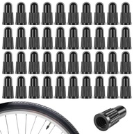 40 Tampas de Válvula Presta Pretas Universais - Proteção e Estilo para Sua Bicicleta MTB - imagem 2