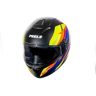 Capacete Peels Spike 2 BSN Preto e Azul: Segurança e Estilo para Motociclistas - imagem 3
