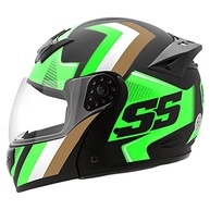 Capacete Mixs Gladiator Super Speed Fosco Verde/Dourado - Segurança e Estilo para Você! - imagem 3
