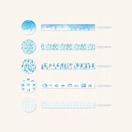 Kit Fita Decorativa Washi Tape para Scrapbooking e DIY - Decore com Estilo! - imagem 4