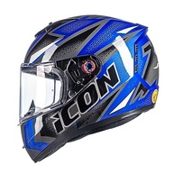 Capacete Peels Icon Fast Azul Metalizado: Segurança e Estilo para Sua Moto! - imagem 5