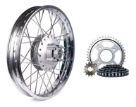 Roda Traseira Fan 125 (09-18) Raio 4mm: Performance e Estilo para Sua Moto! - imagem 1