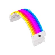 Cabo Extensor Pichau PS100 24P ATX RGB Branco - Estilo e Performance para seu PC - imagem 2