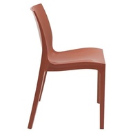 Cadeira Tramontina Alice Brilho Summa em Polipropileno Terracota - Conforto e Estilo para Sua Casa - imagem 4