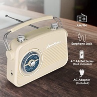 Rádio Portátil Byron Statics: Estilo Vintage AM/FM com Som Claro e Recepção Impecável - imagem 3