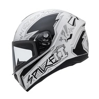 Capacete Fechado Peels Spike 2 STK Branco e Preto: Segurança e Estilo para Sua Moto - imagem 4