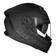 Capacete Race Tech Volt Monocolor Preto Fosco: Estilo e Segurança com Óculos Integrado - imagem 2