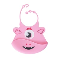 Babador de Silicone Papi Monstrinhos Baby com Bolso – Proteção e Estilo na Hora da Papinha - imagem 1