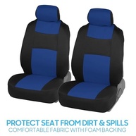 Conjunto Completo Capas de Assento BDK PolyPro Azul e Preto: Proteção e Estilo para Seu Carro - imagem 4
