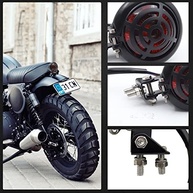 Luz Traseira LED Redonda para Moto: Freio, Placa e Estilo Grade - Harley, Honda, Yamaha e Mais! - imagem 3