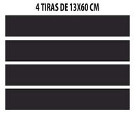 Adesivo Coluna Texturizado Logan: Renove o Visual do Seu Carro com Estilo e Proteção - imagem 3