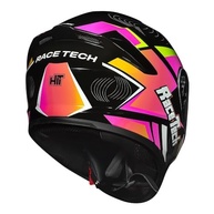 Capacete Race Tech Hit Draw Preto Rosa M: Estilo e Segurança para suas Aventuras - imagem 5