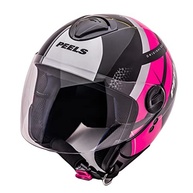 Capacete Peels Freeway 4Ever Preto/Pink: Estilo, Segurança e Conforto para Sua Moto - imagem 3
