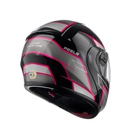 Capacete Articulado Peels U-RB2 Podium Preto/Pink com Viseira Solar - Segurança e Estilo para Sua Moto - imagem 5