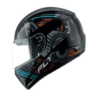 Capacete Fly F-9 HG Motor Preto/Laranja: Segurança e Estilo para Sua Moto - imagem 4