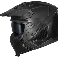 Capacete LS2 Off Road 606 Drifter Jeans Titanium com Óculos Interno - Segurança e Estilo - imagem 3