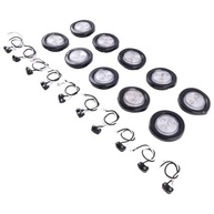Luzes de Freio Traseiras Redondas 4 LED 5cm - Segurança e Estilo para seu Caminhão/Reboque - imagem 3