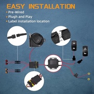Kit Seta UTV ATV JIEPENG 0208-TK-A-4: Segurança e Estilo para sua Aventura Off-Road - imagem 4