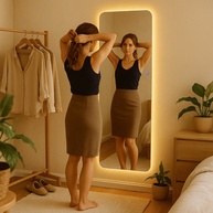 Espelho com LED 150x40cm: Ilumine seu Estilo! - imagem 2