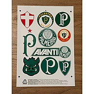 Kit 10 Adesivos Palmeiras Vinil - Personalize Seu Estilo - imagem 1