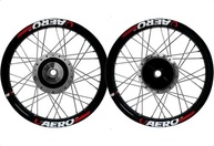 Par de Rodas Viper Aero 4mm: Performance e Estilo para sua Fan 150/160 Titan Start - imagem 1