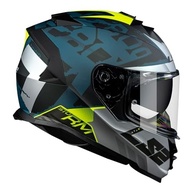 Capacete LS2 FF800 Storm Sprinter Preto, Cinza e Verde - Segurança e Estilo para Sua Aventura - imagem 3