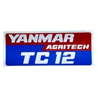 Adesivo Yanmar Agritech TC12 (Pequeno) - Identificação e Estilo para sua Máquina - imagem 2