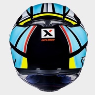Capacete Feminino ASX Eagle Explorer Azul: Segurança e Estilo para sua Aventura na Moto! - imagem 4