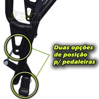Protetor de Motor e Carenagem Coyote Preto com Pedais - Segurança e Estilo para sua Tenere 250 - imagem 5