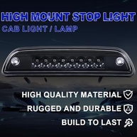 3ª Luz de Freio LED PIT66 para Toyota Tacoma 1995-2015: Segurança e Estilo com Lente Transparente - imagem 5