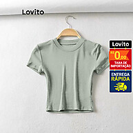Camiseta Feminina Lovito: Básica, Confortável e Estilosa - imagem 2