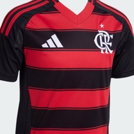 Camisa Flamengo Infantil Jogo 1 Adidas 2025 - Oficial e Estilosa - imagem 2