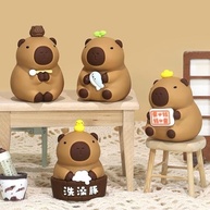 Mini Acessório Decorativo Capivara Fofo - Charmoso e Estiloso para Ambientes - imagem 5