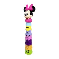 Copos de Empilhar da Minnie - Brinquedo Educativo Disney Baby para Estimular Aprendizado e Imaginação - imagem 4