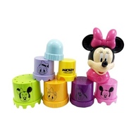 Copos de Empilhar da Minnie - Brinquedo Educativo Disney Baby para Estimular Aprendizado e Imaginação - imagem 3