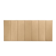 Cabeceiras Estofada Modular para Cama Casal King e Super King - Painel 2,00m x 60cm com Módulos Adesivos Cinza - imagem 4